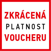 Zkrácená platnost voucheru 6000